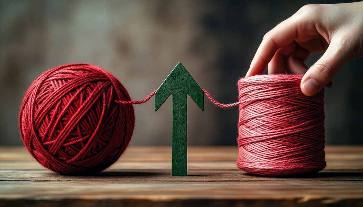 Этот клубок когда-то был моей кредитной историей.