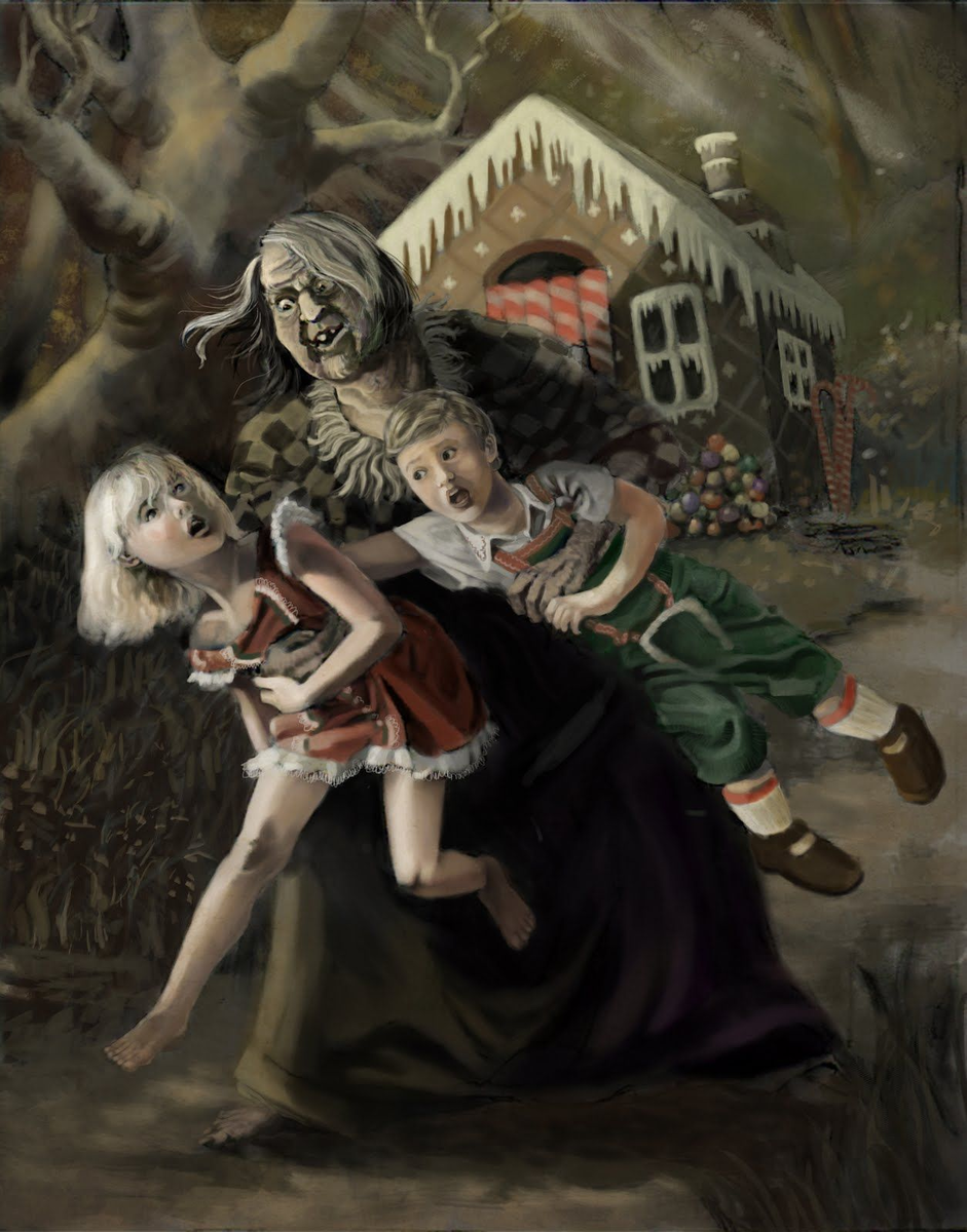 Баба-Яга братьев Гримм