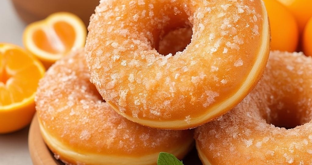 Пончики «Золотой рассвет»: с апельсиновым сиянием и хрустящей корочкой