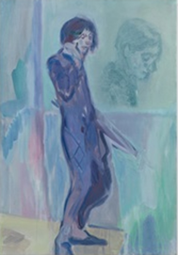 Кайя Доначи. Я чувствую себя уже`. 2022. Холст, масло.