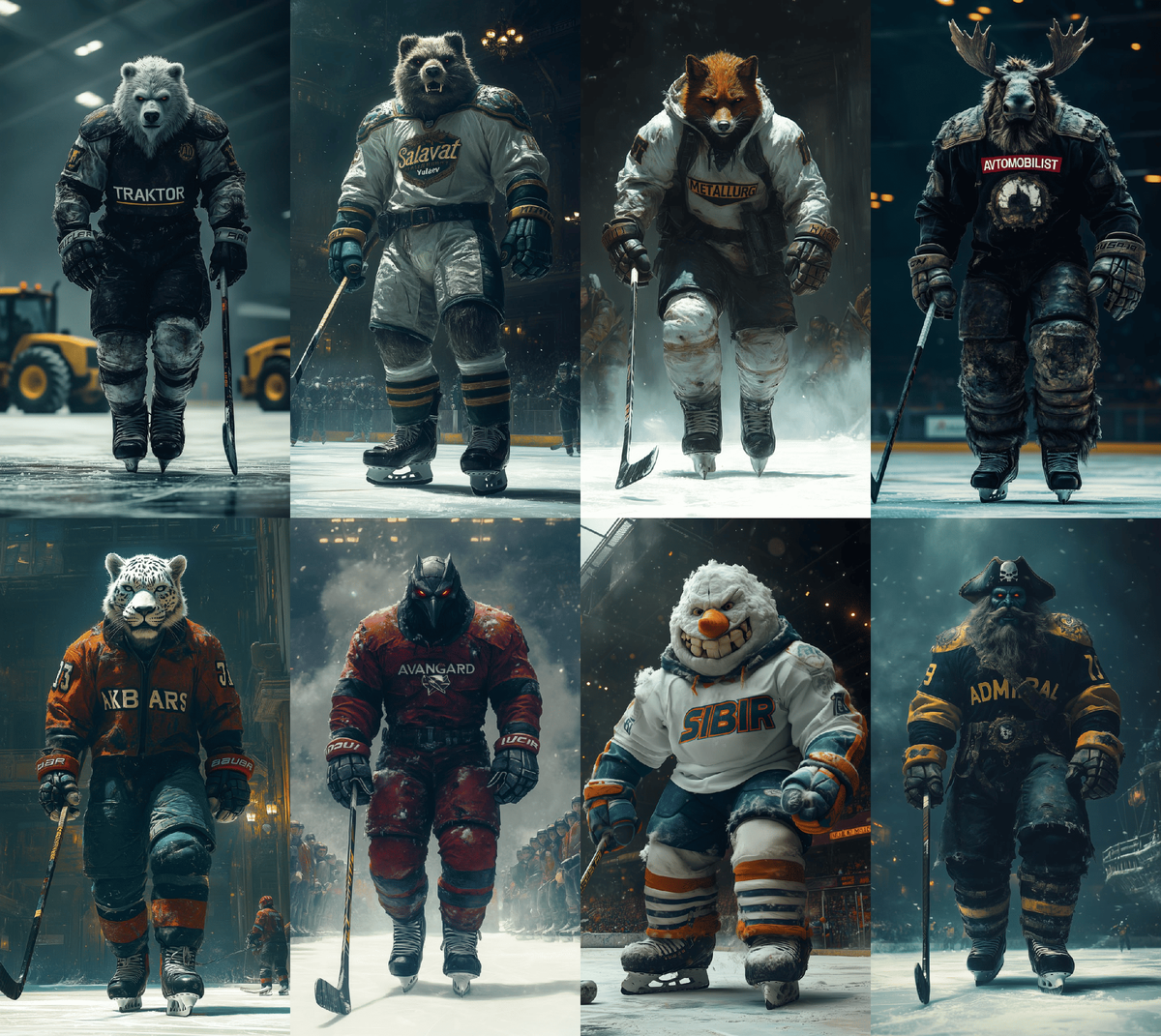 Автор изображений маскотов telegram-канал @skalk1n_motion