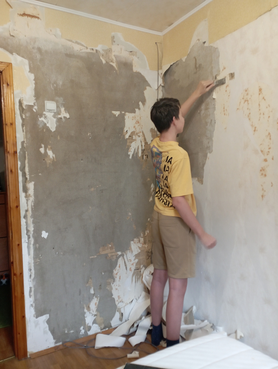 Я правда была в качестве группы поддержки. 