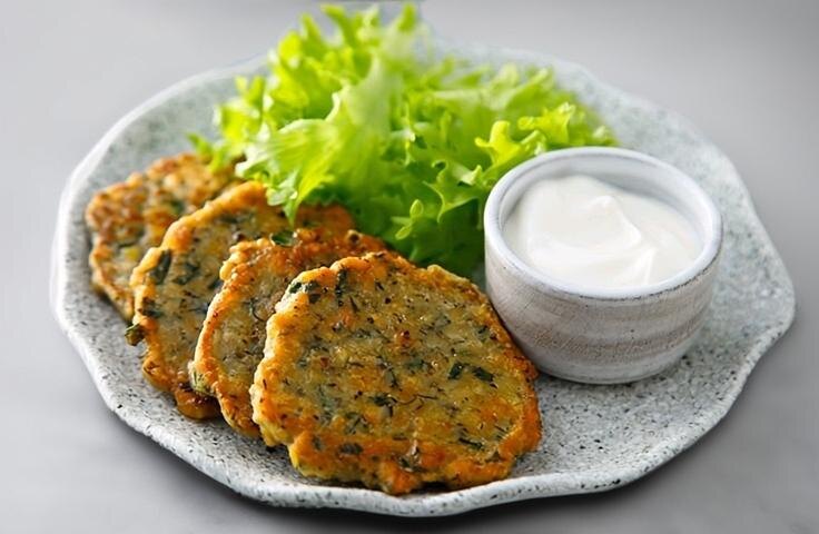 Или такой вариант сервировки