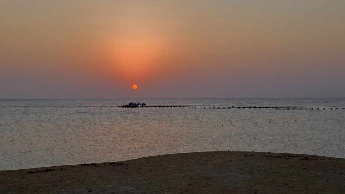 Рассвет над Красным морем