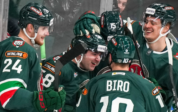 Митчелл Миллер блеснул в матче с "Динамо". Фото: ХК "Ак Барс"