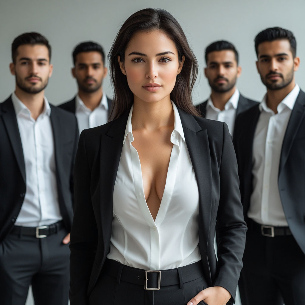 Анна всегда в центре внимания.