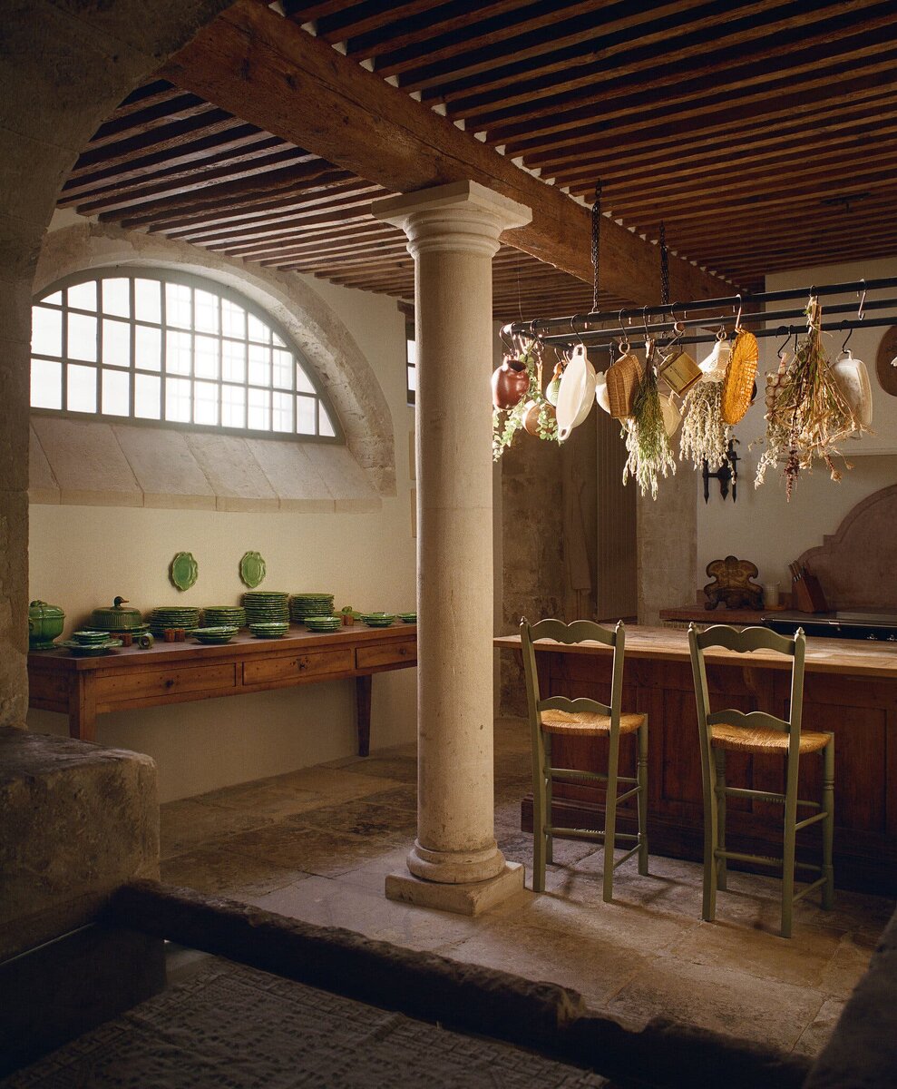 Кухня в доме актрисы Мелиссы Джордж