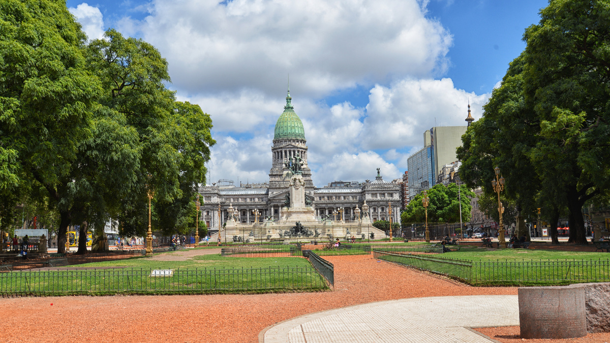 Буэнос Айрес. Площадь Конгресса. Фотография Александра Новикова. 2014