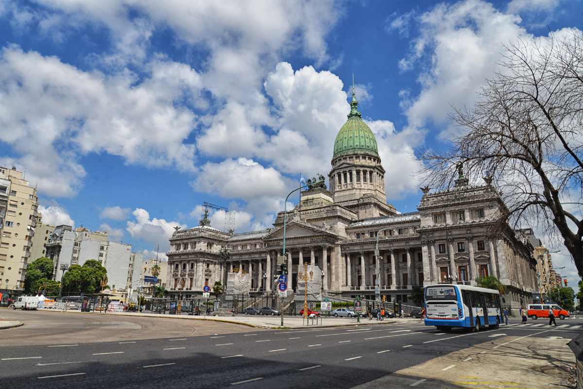 Буэнос Айрес. Площадь Конгресса. Фотография Александра Новикова. 2014