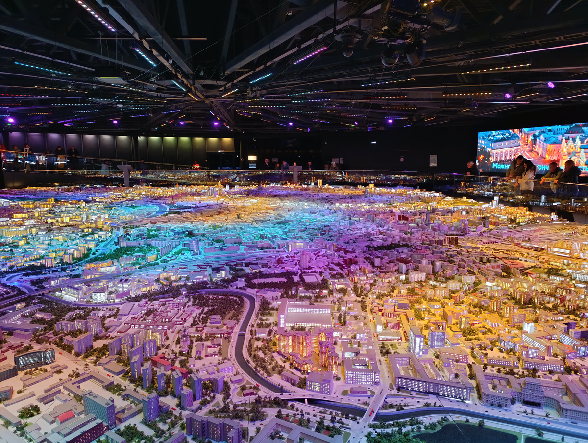 Макет Москвы, личное фото