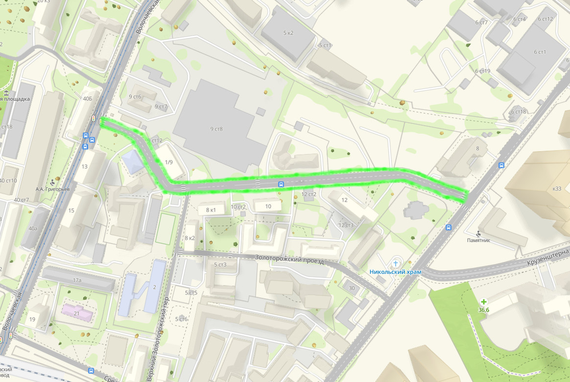 Таможенный проезд на карте 2gis.ru