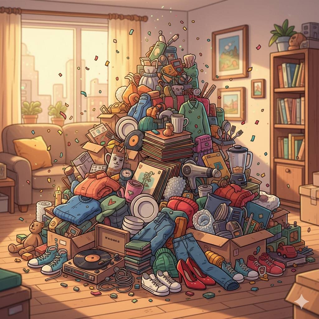 Авитуха. Большое количество вещей на продажу на Авито