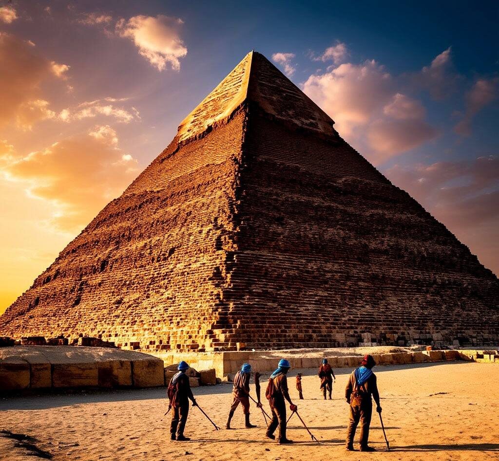 Великие пирамиды в Египте