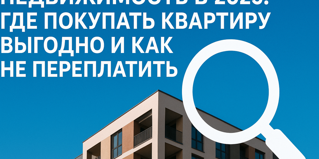 Недвижимость в 2025: где покупать квартиру выгодно и как не переплатить