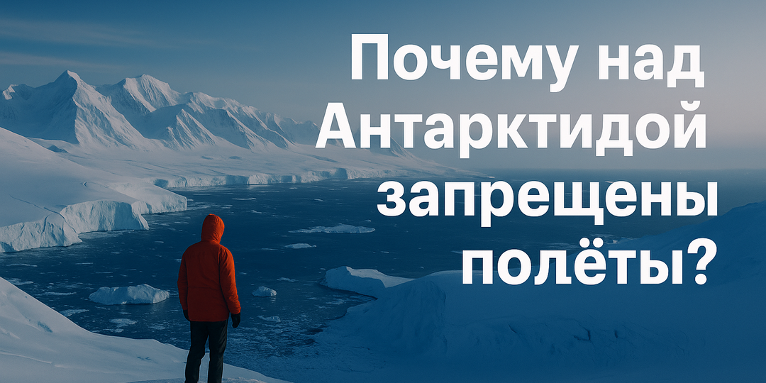 Почему над Антарктидой запрещены полёты?