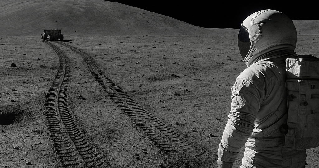 Почему на Луне находят следы техники без следов людей?