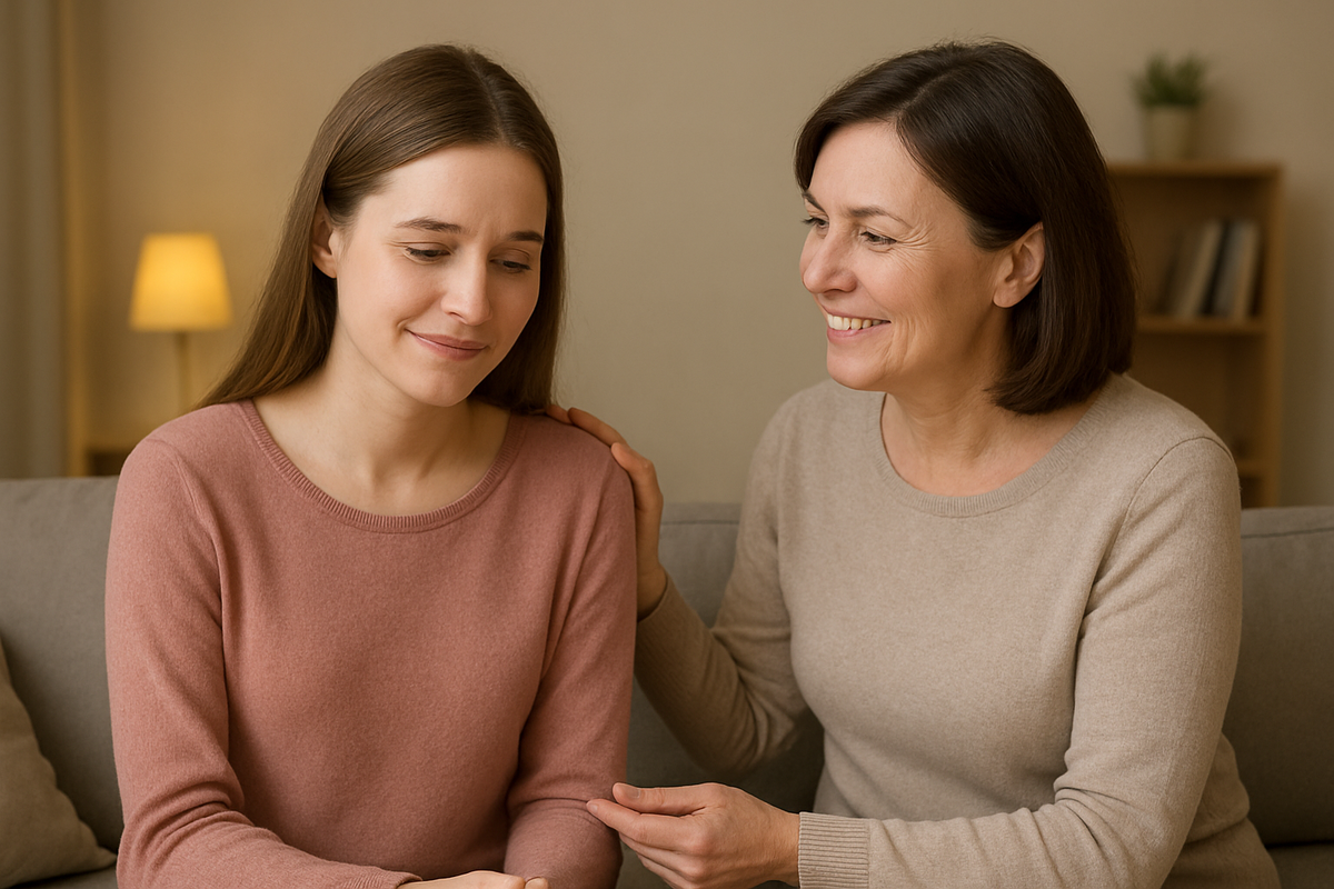 Знакомство Лены с моей матерью