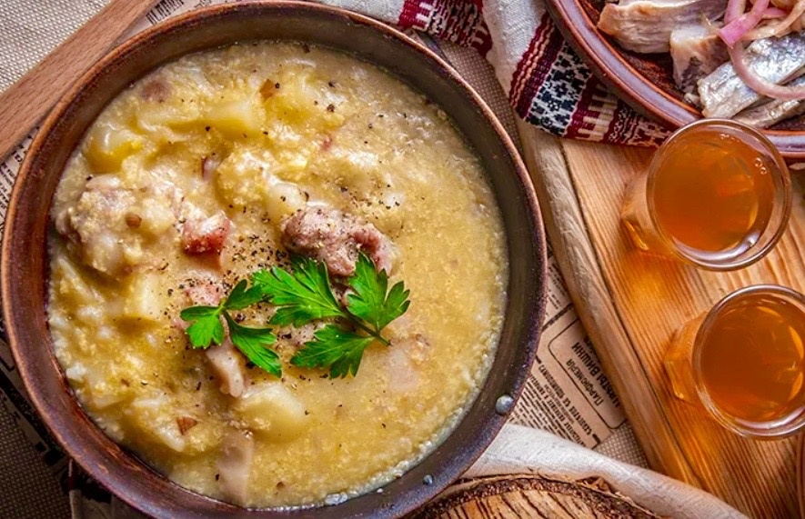 Блюда из пшена по старинным русским рецептам.