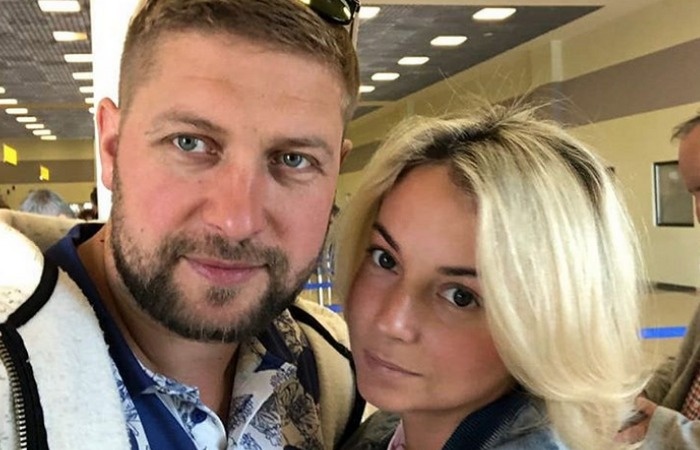 Дарья Сагалова с мужем.