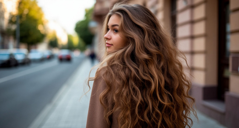    Волосы больше не выпадают клоками: осенью пользуюсь одним натуральным продуктом — радуюсь своей густой шевелюре