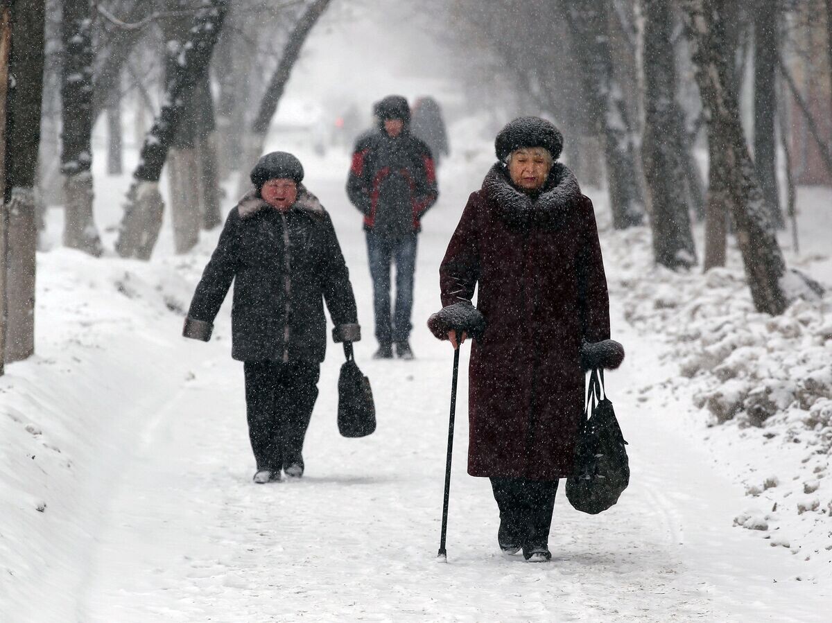    Снегопад в Москве© РИА Новости / Евгений Биятов