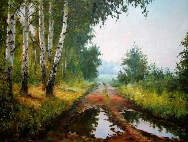 художник Михаил Щрилёв