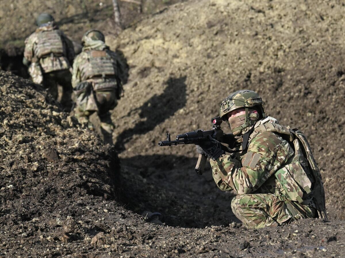    Военнослужащие ВС РФ в зоне проведения СВО© РИА Новости / Станислав Красильников