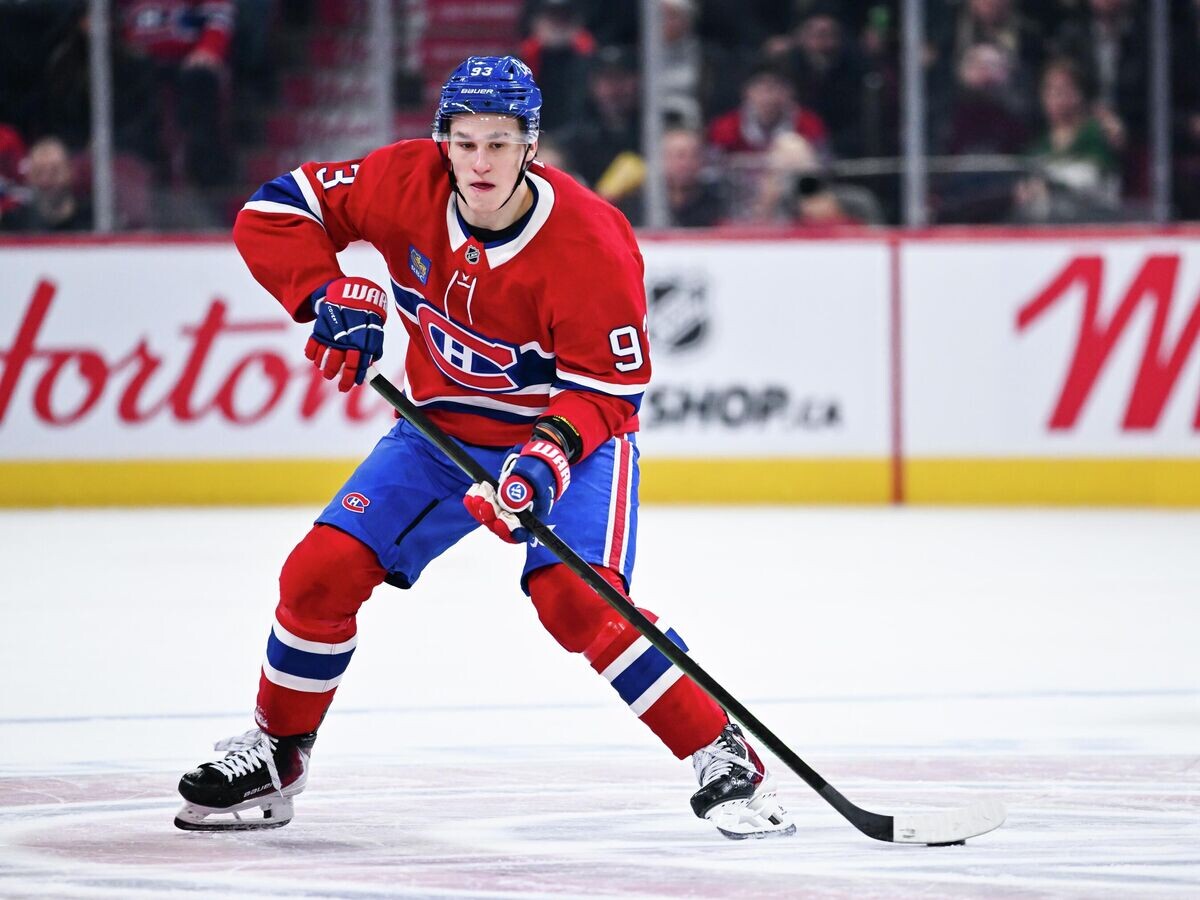    Хоккеист "Монреаль Канадиенс" Иван Демидов© Getty Images / Minas Panagiotakis