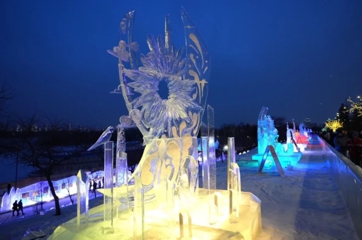    Создавать ледяные скульптуры в Красноярске впервые будут жители Южной Кореи