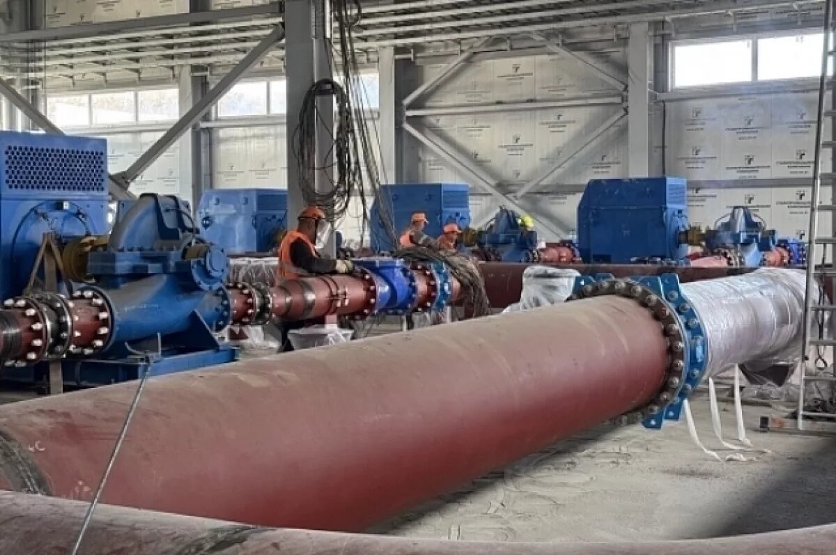    На Сахалине строят уникальный водозабор «Южный» для 65 тысяч человек