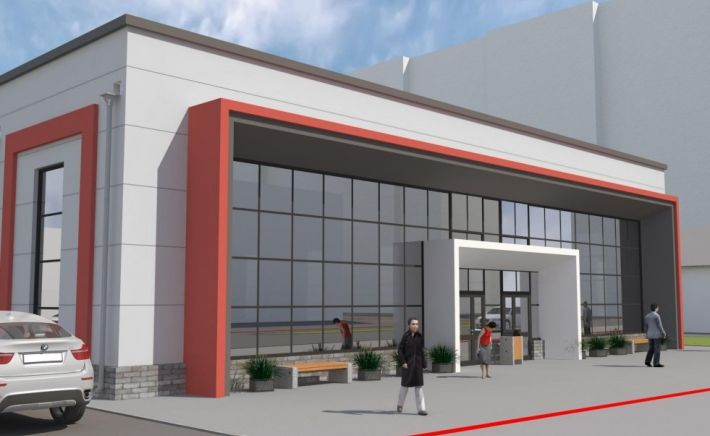 Проект ТЦ на ул. Малахова, 86 г
Фото: Мастерская Золотова