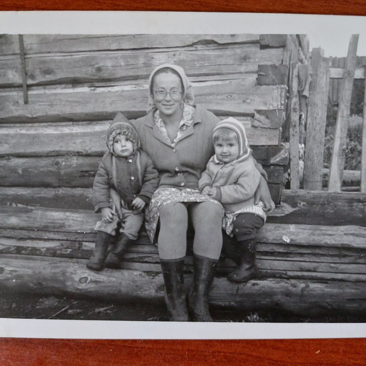  Сестра и наши старшие дети.