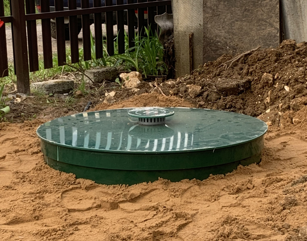 Монтаж аэрационного септика