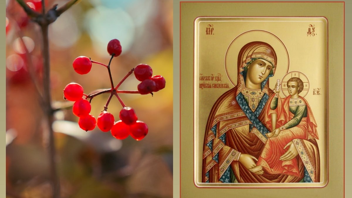 Коллаж ИА SM-News/Икона Богородицы Шуйско-Смоленская📷
