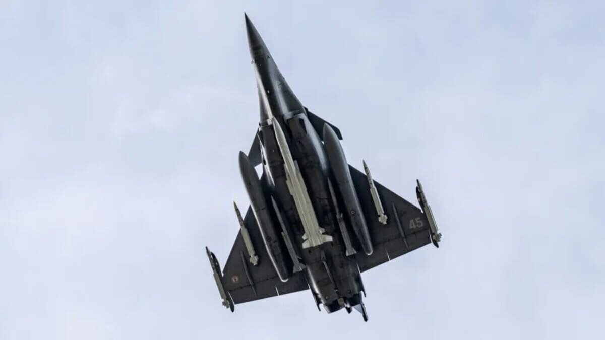    Французский истребитель Rafale M с ракетой ASMPA-R / © French Ministry of the Armed Forces