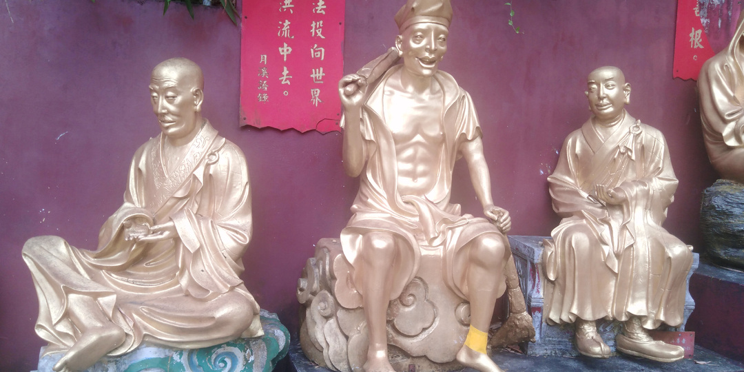 Монастырь 10 тысяч Будд в Гонконге.