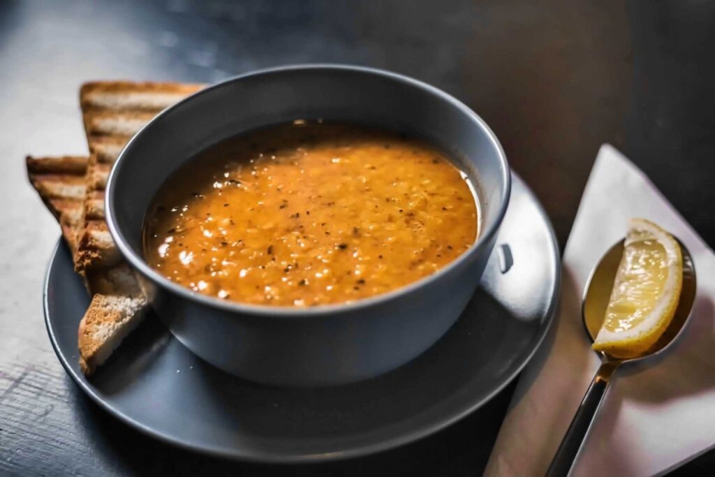 Крем0суп из чечевицы