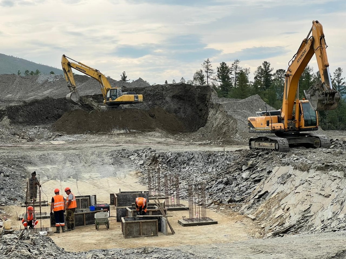 Проведение работ нулевого цикла (Фото: АО «Иргиредмет»)