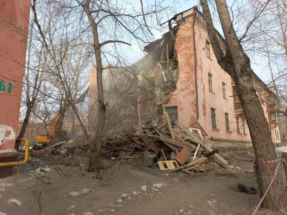    Снос дома на ул. Смирнова, 83. Источник: "Толк"