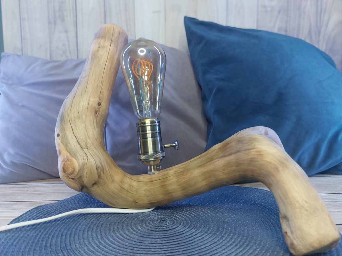 Уникальный авторский светильник Pol Ouel ручной работы мастерской EcoLuchina