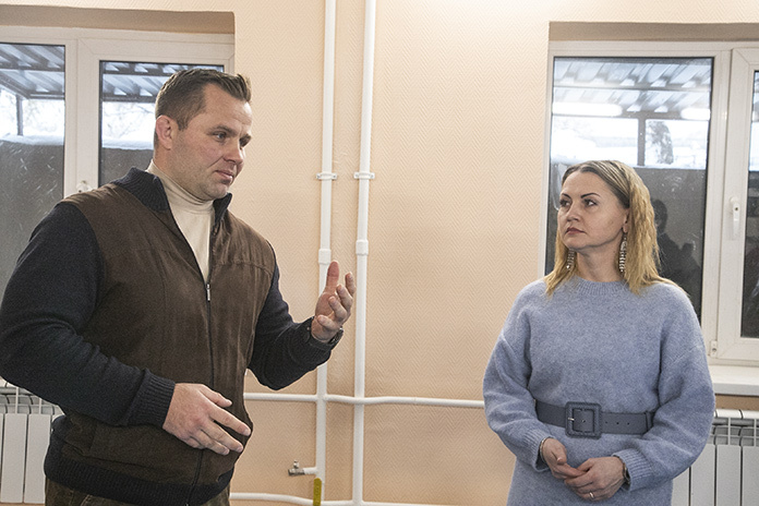    Роман Гуща и Юлия Логинова развивают всероссийский проект "Самбо в школу"