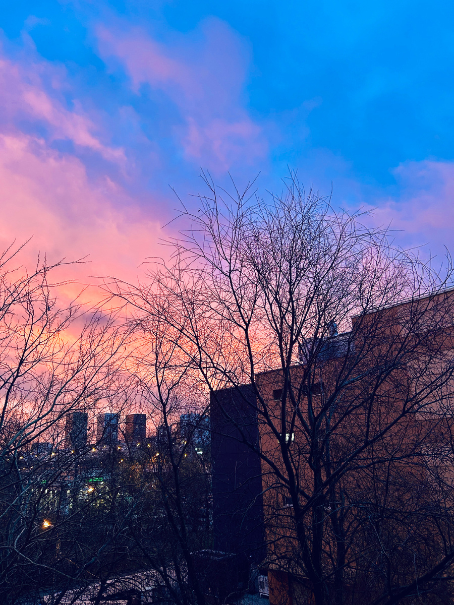 На фото рассвет как символ надежды 🤣