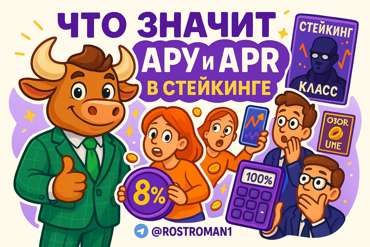    APY и APR в стейкинге: как 87% трейдеров теряют доход из-за одной ошибки РоСТ | Роман о Системном Трейдинге