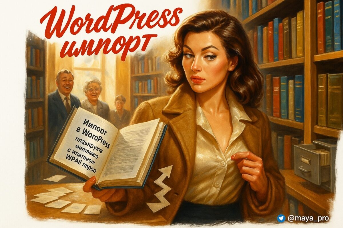    Планирование миграции данных в WordPress с помощью WP All Import Артур Хорошев