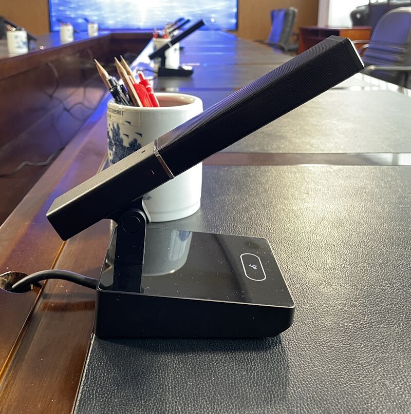 Конференц-система в зале совещаний