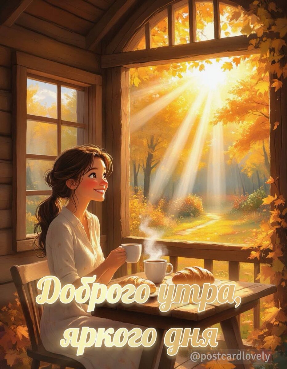 Открытки «С Добрым утром»: как начать день с улыбкой и теплотой