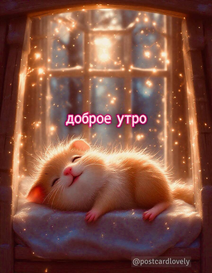 Открытки «С Добрым утром»: как начать день с улыбкой и теплотой