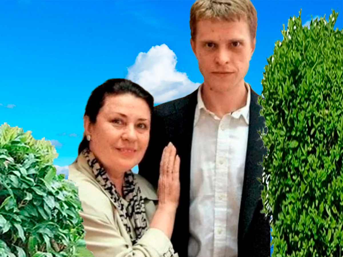 Валентина Толкунова с сыном