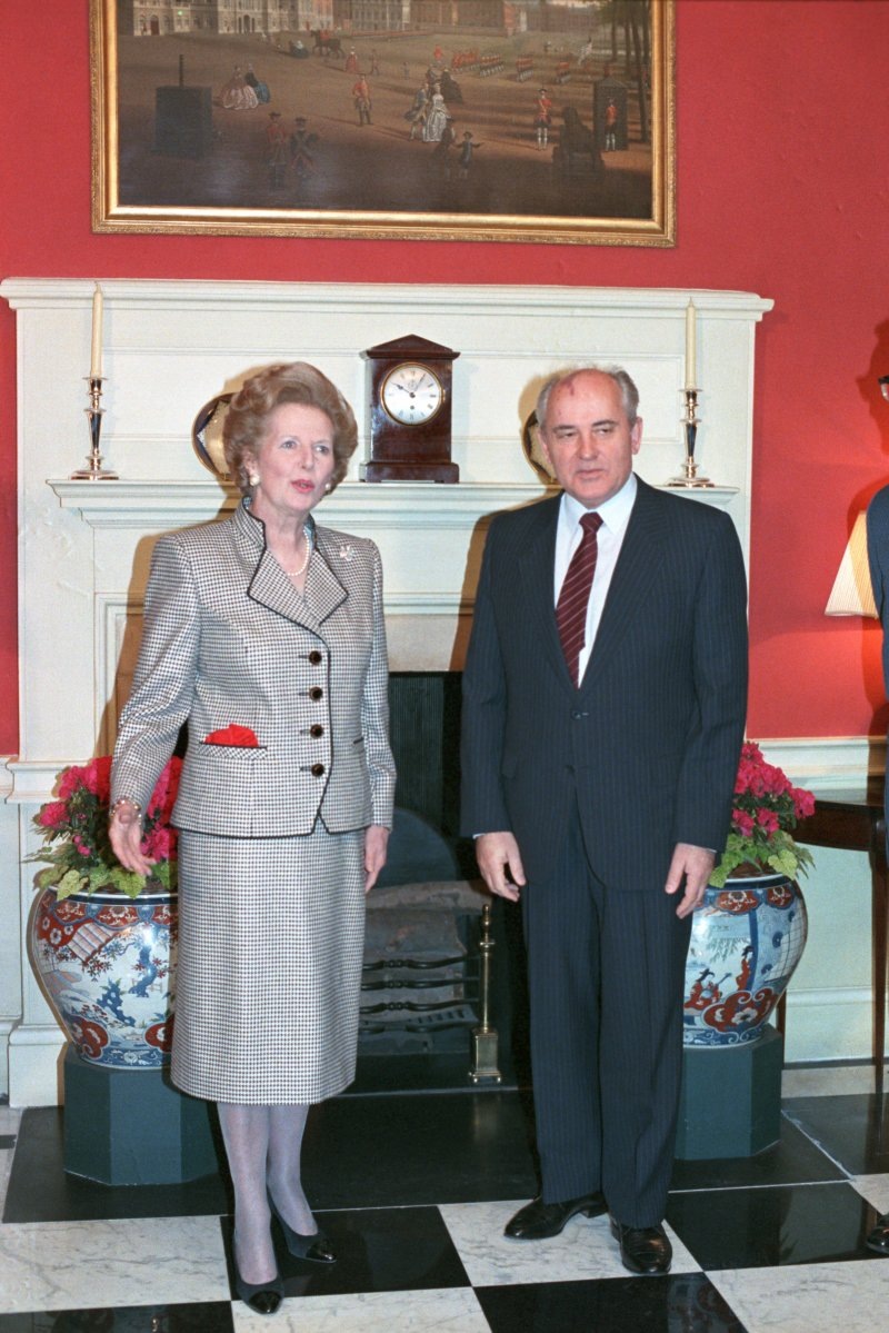    Тэтчер, Горбачёв. Фото: Yuri Abramotchkin/globallookpress