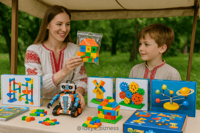    Бизнес-план: Продажа образовательных наборов и конструкторов для детей admin